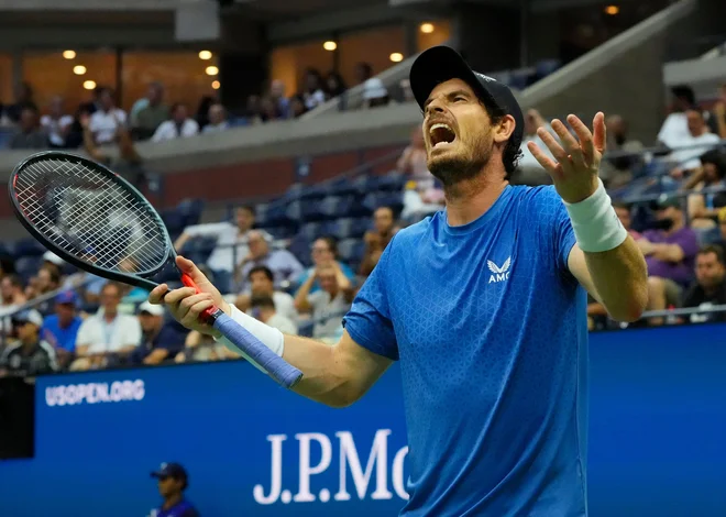 Andy Murray je bil jezen na Grka, ker si je vzel tako dolge premore. FOTO: Robert Deutsch/USA Today Sports
