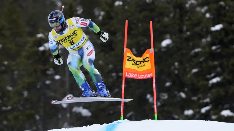 Fotografija: Martin Čater (na fotografiji) med torkovim treningom v Lake Louisu. FOTO: Eric Bolte/USA Today Sports