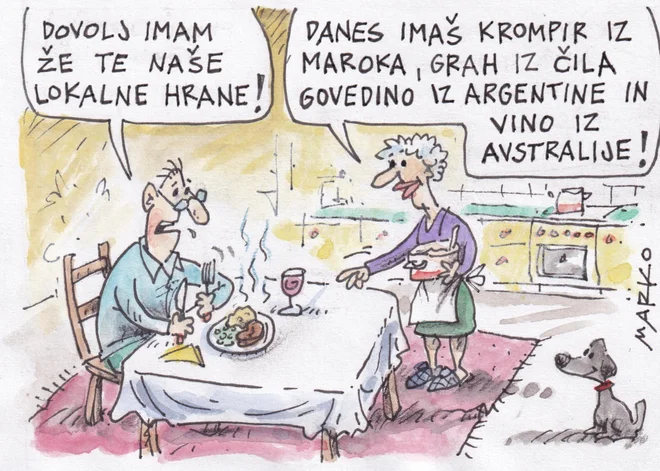 Karikatura Marko Kočevar
