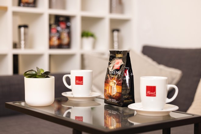 Franck Crema je prava 100-odstotno turška kava. FOTO: Žiga Intihar
