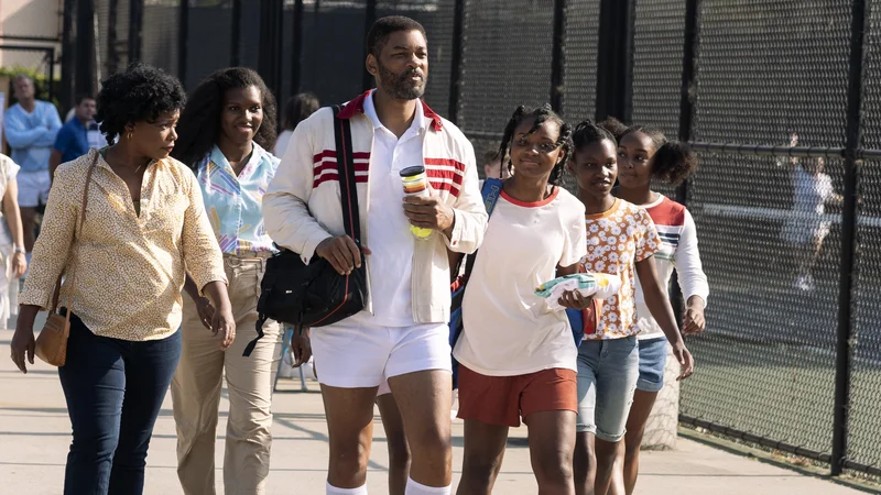 Fotografija: Will Smith upodobi Richarda Williamsa dovolj pretanjeno, da se v pravih trenutkih razgrnejo vse plati lika. Foto promocijsko gradivo