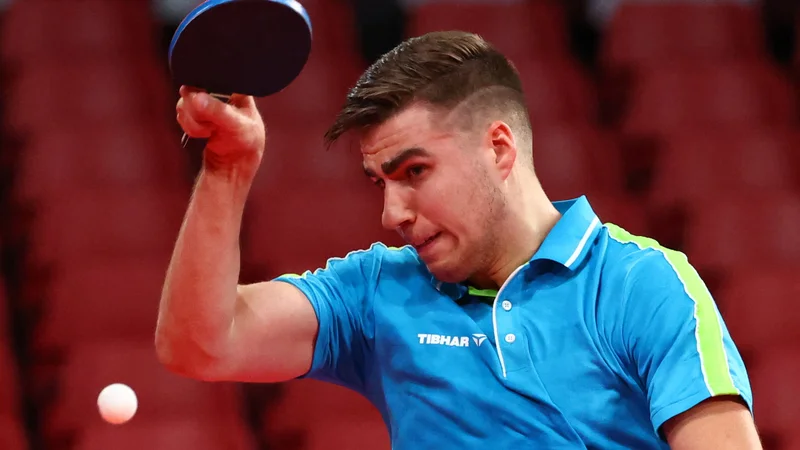 Fotografija: Darko Jorgić igra iz tekme v tekmo bolje. FOTO Thomas Peter/Reuters