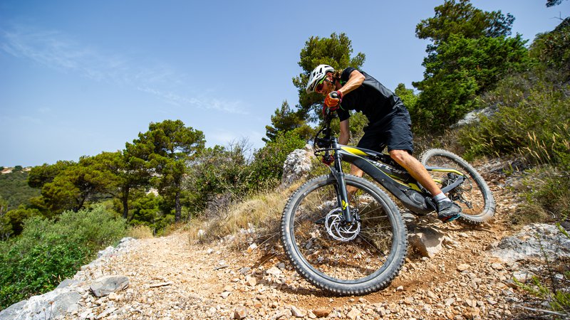 Fotografija: Greypovo najbolje prodajano električno kolo je gorski model G6.

FOTO: Greyp Bikes
