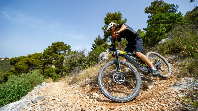 Fotografija: Greypovo najbolje prodajano električno kolo je gorski model G6.
FOTO: Greyp Bikes