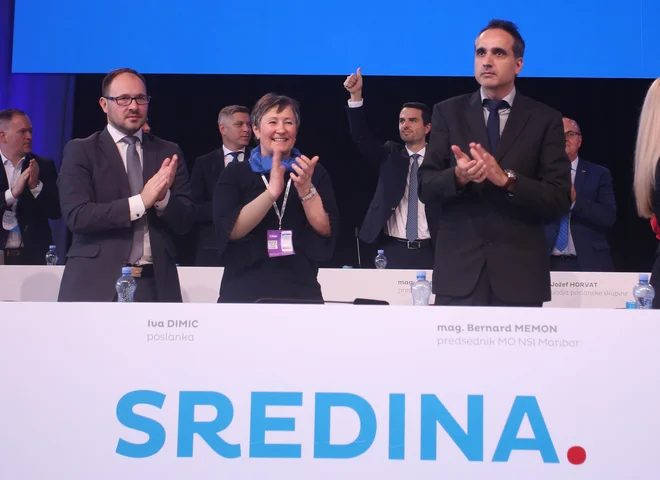 Večina slovenskih političnih strank se samoopredeljuje kot sredinske.&nbsp;FOTO: Tadej Regent/Delo
