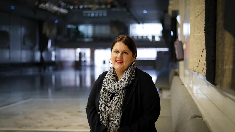 Fotografija: »Sprehajaš se po ogromni stavbi in zdi se ti, da je apokalipsa. Tega si res ne želim več izkusiti,« je generalna direktorica Cankarjevega doma povedala o času, ko so bili prisiljeni zapreti vrata. FOTO: Matej Družnik