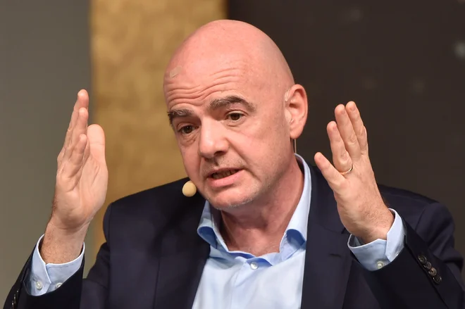Gianni Infantino FOTO: Attila Kisbenedek/AFP
