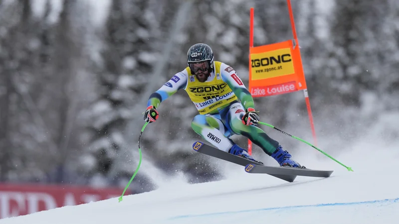 Fotografija: Boštjan Kline se je na prvem smuku sezone odrezal z zelo lepim nastopom. FOTO: Eric Bolte/USA Today Sports