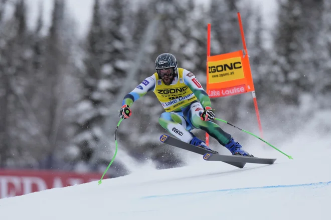 Boštjan Kline se je na prvem smuku sezone odrezal z zelo lepim nastopom.&nbsp;FOTO:&nbsp;Eric Bolte/USA&nbsp;Today Sports
