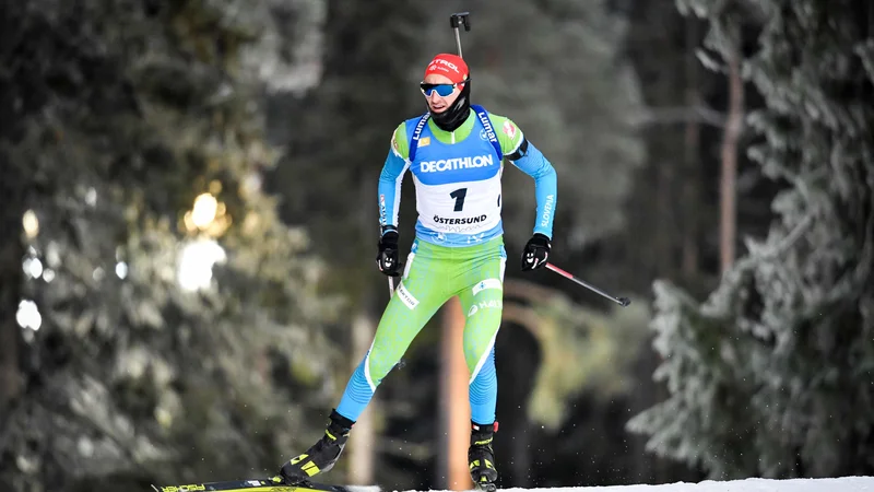 Jakov Fak je dobro streljal, a slabše tekel. FOTO: Anders Wiklund/AFP
