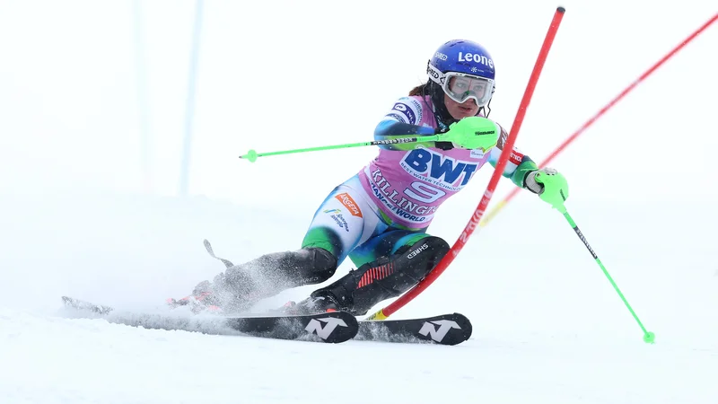 Fotografija: Andreja Slokar je tokrat pristala na desetem mestu. FOTO: Gregory Shamus/AFP
