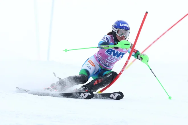 Andreja Slokar je tokrat pristala na desetem mestu. FOTO: Gregory Shamus/AFP
