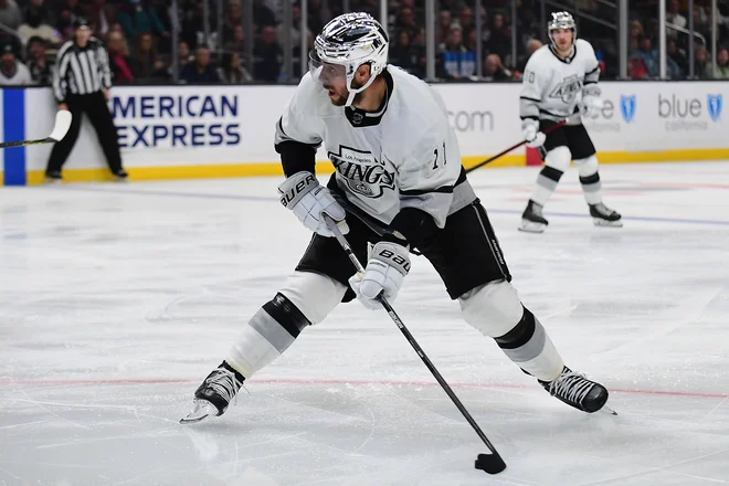 Anže Kopitar med akcijo. FOTO: Gary A. Vasquez/Usa Today Sports
