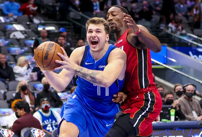 Luka Dončić je glavno orožje Dallasa. FOTO: Kevin Jairaj/Usa Today Sports
