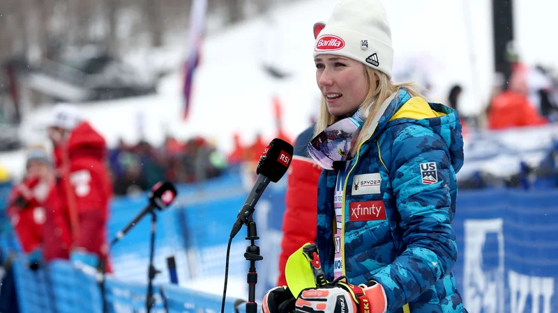 Fotografija: Mikaela Shiffrin je bila v Killingtonu že petič najboljša. FOTO: Tom Pennington/AFP