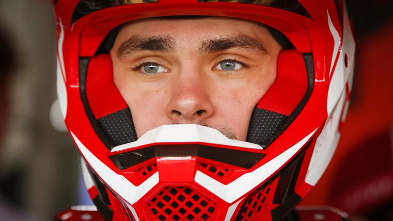 Fotografija: Tim Gajser se je letos moral sprijazniti s tretjim mestom. FOTO: Matej Družnik