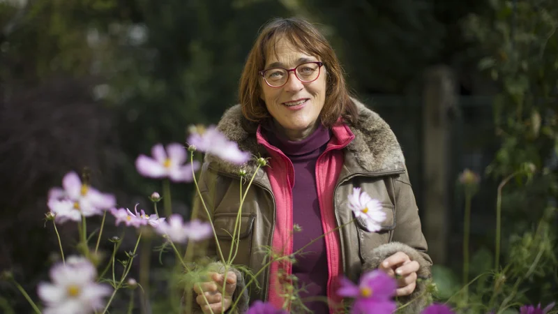Fotografija: Barbara Korun je slovenska pesnica, pisateljica in esejistka. Foto: Jure Eržen/delo