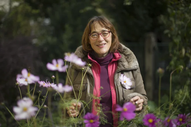 Barbara Korun je slovenska pesnica, pisateljica in esejistka. Foto: Jure Eržen/delo