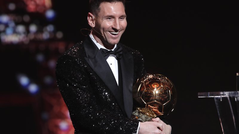 Fotografija: Lionel Messi je vnovič pokoril konkurenco v glasovanju za zlato žogo. FOTO: Benoit Tessier/Reuters
