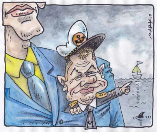 KARIKATURA: Foto Marko Kočevar
