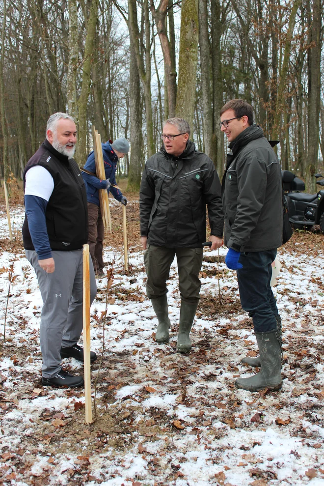 Direktor Šefčovič v družbi v.d. direktorja mag.Janeza Logarja. FOTO: Radenska Adriatic
