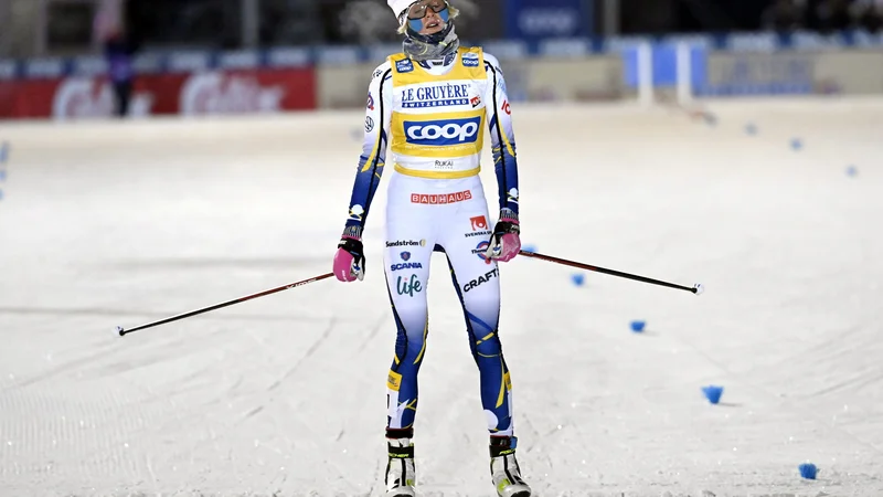 Frida Karlsson je za tri desetinke premagala Therese Johaug. FOTO: Reuters
