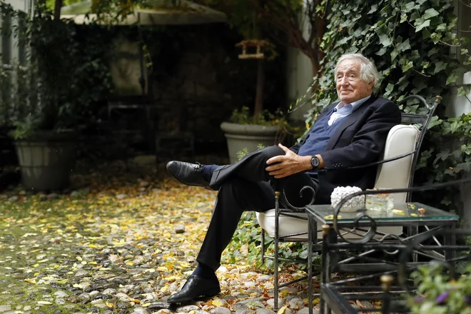 Dimitrij Volčič, nekdanji novinar, dopisnik, italijanski senator in evropski poslanec. FOTO: Uroš Hočevar