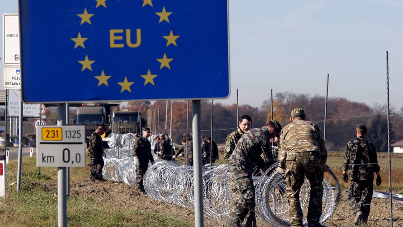 Fotografija: Evropska komisija bo v sredo predstavila novosti glede hrvaškega članstva v schengenskem območju. FOTO: Š Srdjan Zivulovic/Reuters
