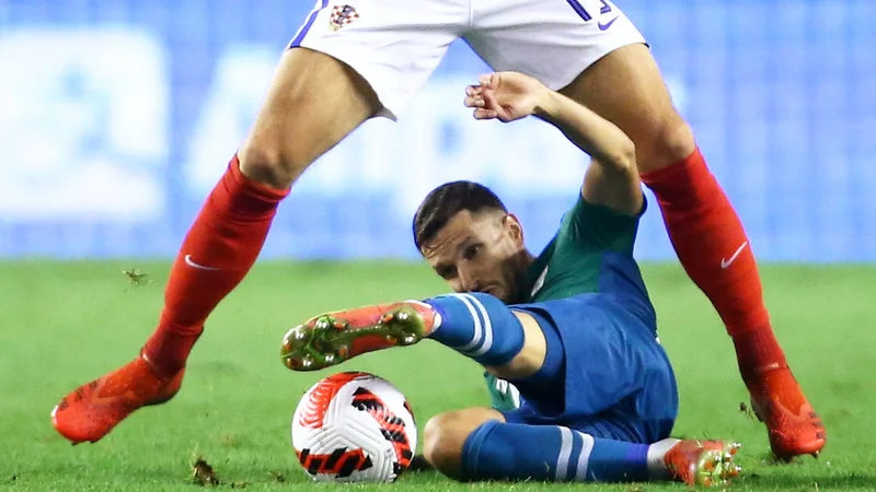 Fotografija: Petar Stojanović se je veselil novega gola v italijanskem prvenstvu. FOTO: Antonio Bronic/Reuters