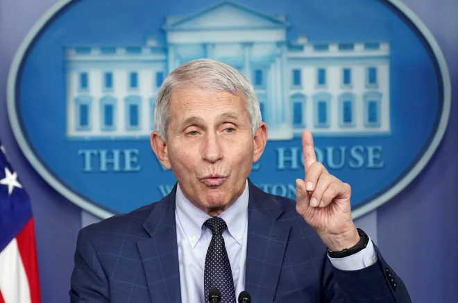 Anthony Fauci. FOTO: Kevin Lamarque/Reuters
