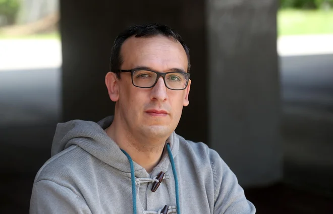 Tomi Rumpf očita Ivanu Galetu kaznivo dejanje žaljive obdolžitve. FOTO: Dejan Javornik/Slovenske novice
