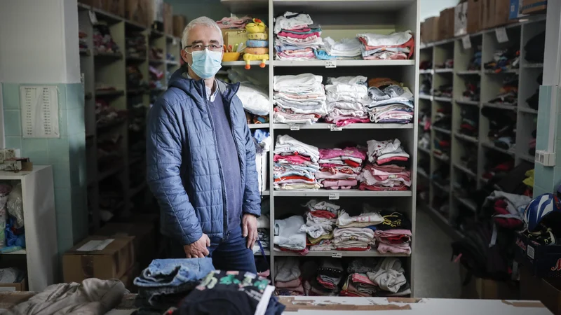 Fotografija: Solidarnost ali dobrodelnost ljudem nista prirojeni, ampak ju moramo privzgojiti, pravi Peter Tomažič. FOTO: Uroš Hočevar
