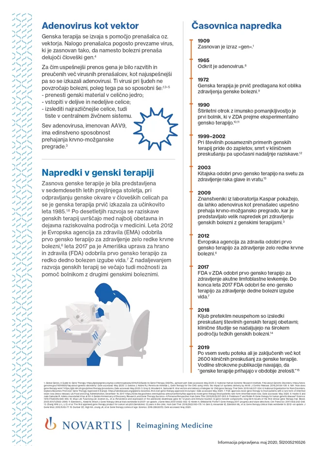 Genska terapija Foto Novartis
