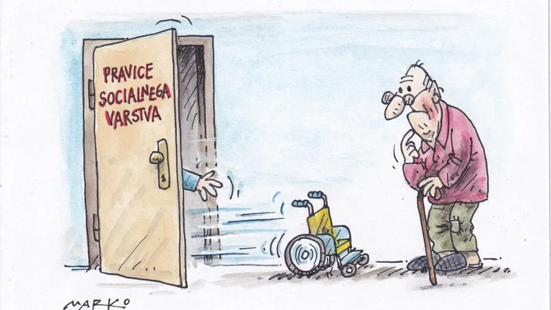 Fotografija: Karikatura Marko Kočevar