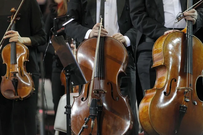 Božično-novoletni koncert s Simfoniki RTV Slovenija Foto Mavric Pivk
