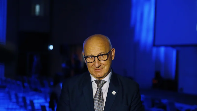 Fotografija: Bogdan Gabrovec je opozoril na čeri pred barko slovenskega športa. FOTO: Leon Vidic/Delo