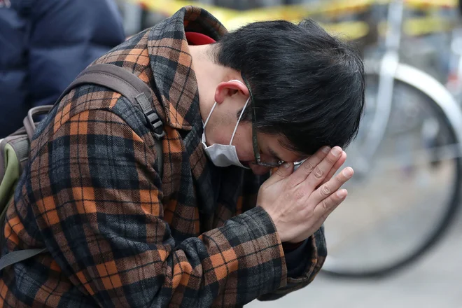 Japonski mediji so poročali, da je večina ljudi v požaru umrla zaradi zastrupitve z ogljikovim monoksidom. FOTO: Str. Afp
