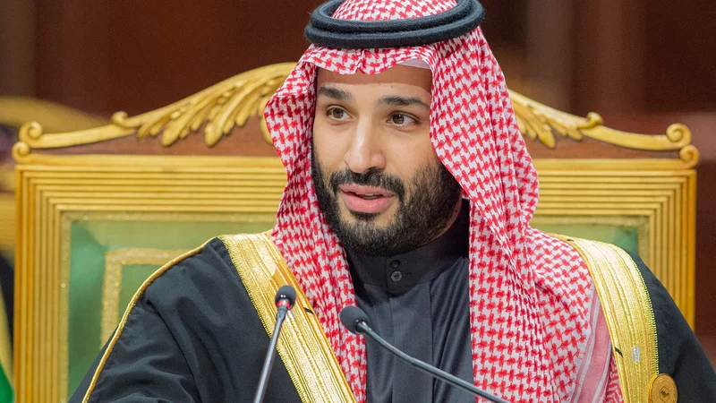 Fotografija: Obdobje, ko bo nafta dražja, želi Mohamed bin Salman izkoristiti za sanacijo državnih financ. FOTO: Bandar Al-jaloud/AFP
