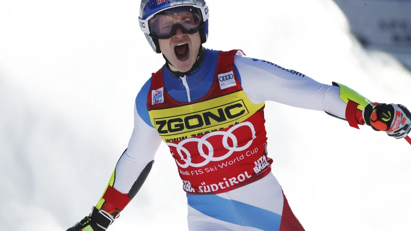 Fotografija: Marco Odermatt je vodilni v svetovnem pokalu. FOTO: Alessandro Garofalo/Reuters