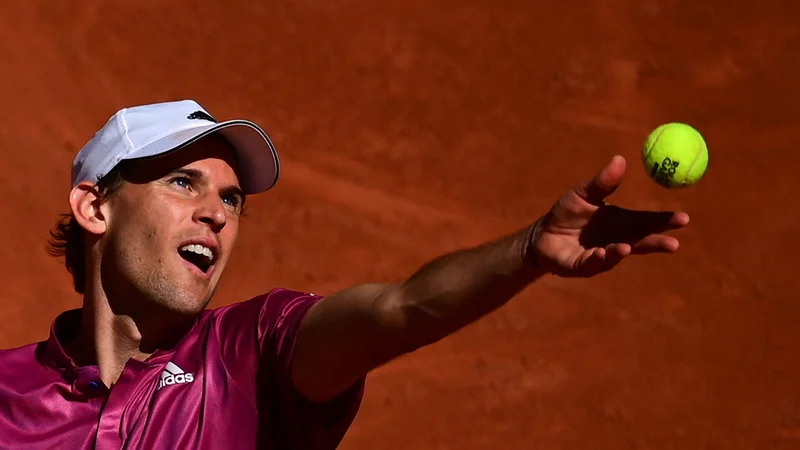 Dominic Thiem je nazadnje igral konec junija na Majorki. FOTO: Martin Bureau/AFP