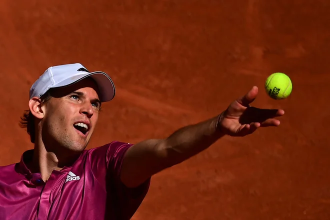 Dominic Thiem&nbsp;je nazadnje igral konec junija na Majorki. FOTO: Martin Bureau/AFP
