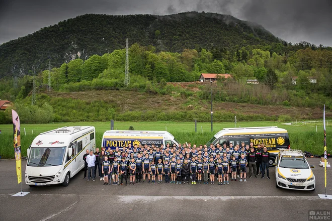 S Kolesarsko šolo Pogi Team Generali so obetavni mladi kolesarji pridobili boljše pogoje za treninge, odličen strokoven kader in utečeno organizacijsko ekipo, ki jo kolesarski klub Rog z več kot 70-letno tradicijo nedvomno ima. FOTO: Alen Milavec 
