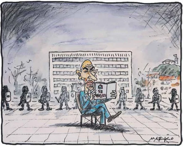 KARIKATURA: Marko Kočevar/Delo
