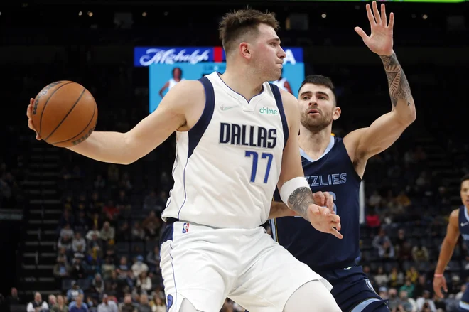 Bo Luka Dončić spet udeleženec tekme vseh zvezd lige NBA? FOTO: Petre Thomas/Usa Today Sports
