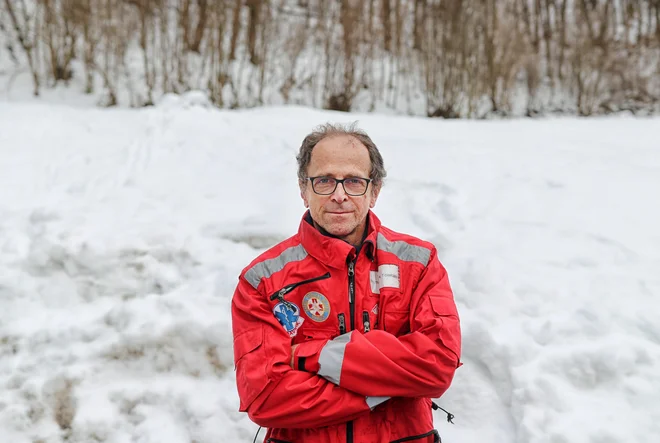 Med tihotapljenjem ga graničarji niso nikoli ujeli, so ga pa ustavili med pripravami na alpinistično odpravo. Foto Blaž Samec
