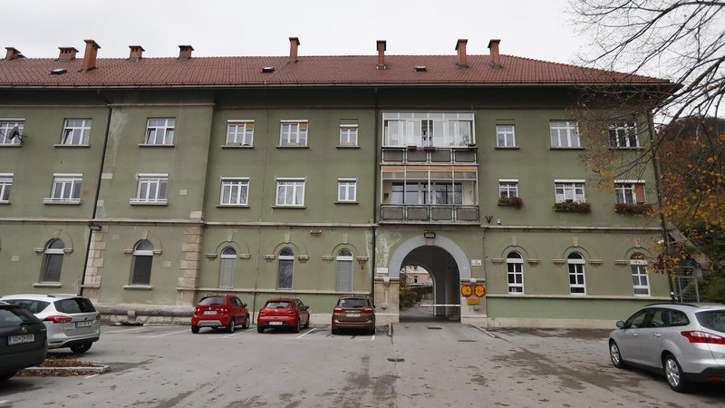 Fotografija: Iz Psihiatrične bolnišnice Idrija so v Ljubljano napotili 14 zaposlenih, zato je bilo treba prilagoditi organizacijo dela. FOTO: Leon Vidic/Delo
