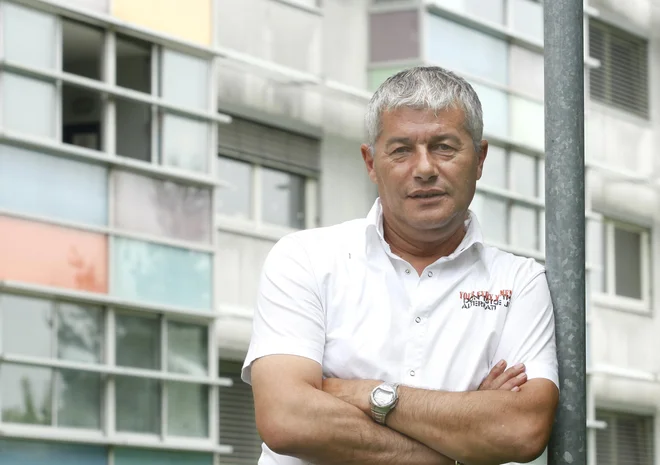  Vinko Polončič je prvi zapeljal v svet profesionalizma v novejši dobi slovenskega kolesarstva. FOTO:Blaž Samec/Delo
