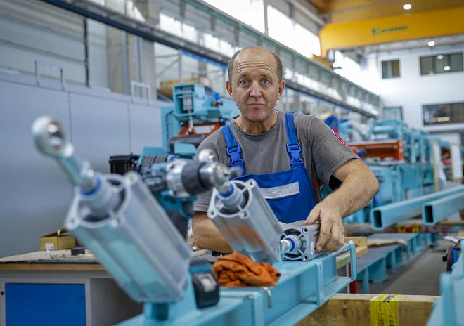Ledinek Engineering stavi na močno blagovno znamko, ki jo gradi že 50 let. FOTO: Jože Suhadolnik/Delo
