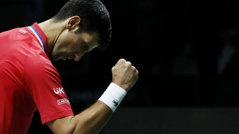 Fotografija: Novak Đoković je na Balkanu spet serviral zmagovitega asa. FOTO: Susana Vera/Reuters