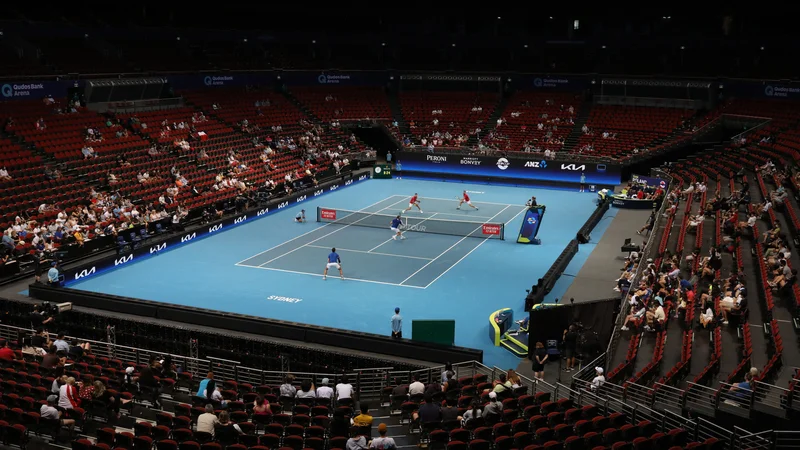 Moške reprezentance za pokal ATP v Sydneyju se bodo do 9. t. m. merile za zajetno denarno nagerado. FOTO: Asanka Brendon Ratnayake/Reuters
